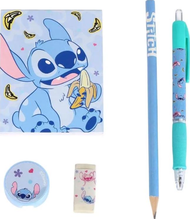 PORTATODO PELUCHE STITCH AZUL