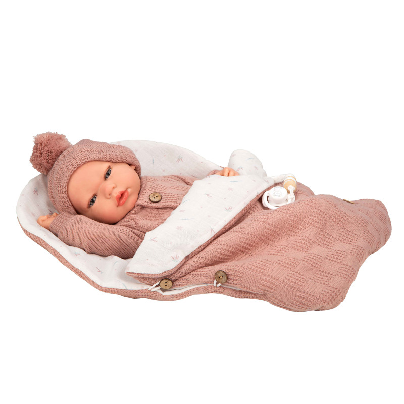 REBORN ELBA ROSA 40 CM.C/SACO