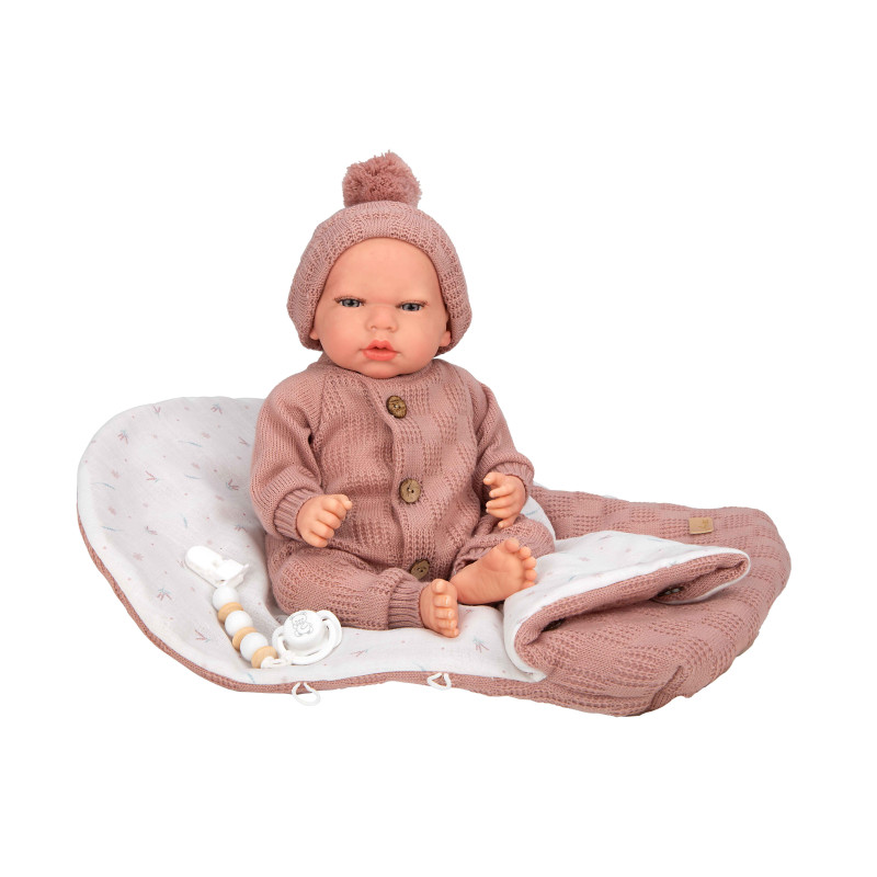 REBORN ELBA ROSA 40 CM.C/SACO