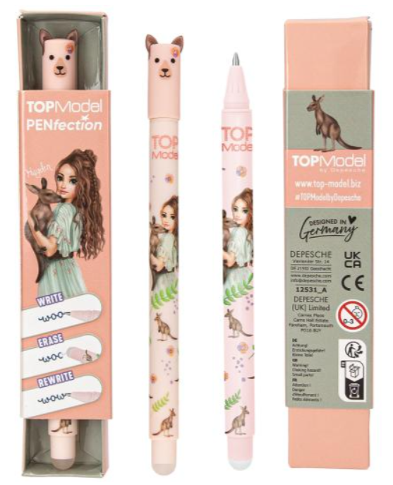BOLIGRAFO GEL BORRABLE TOP MODEL