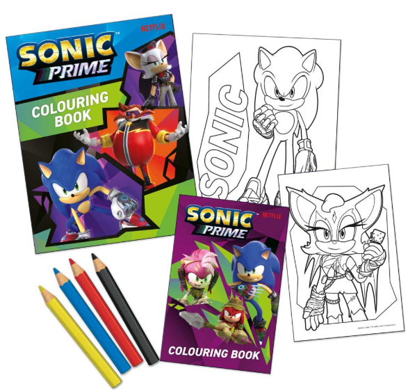 SET COLOREAR SONIC PLAY PACK
