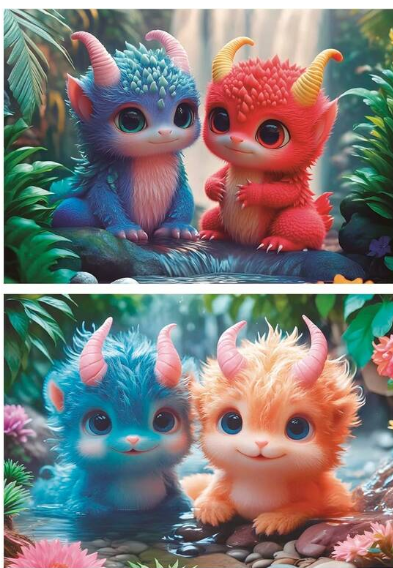 PUZ.2x100 MONSTRUOS ADORAB.