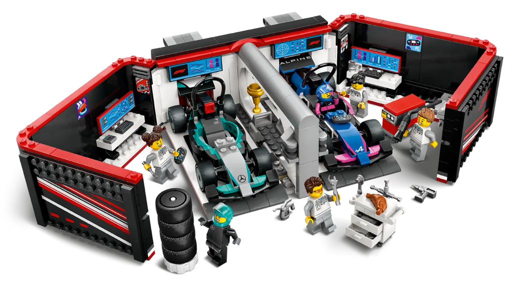 GARAJE F1 MERCEDES+ALPINE