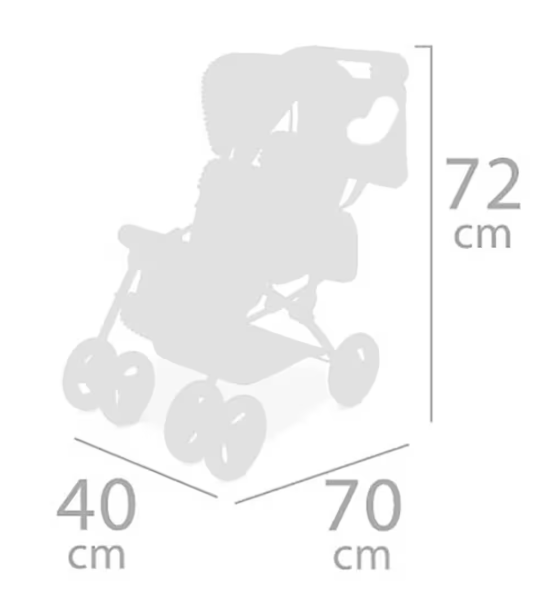 SILLA GEMELOS VERONA 52 CM.