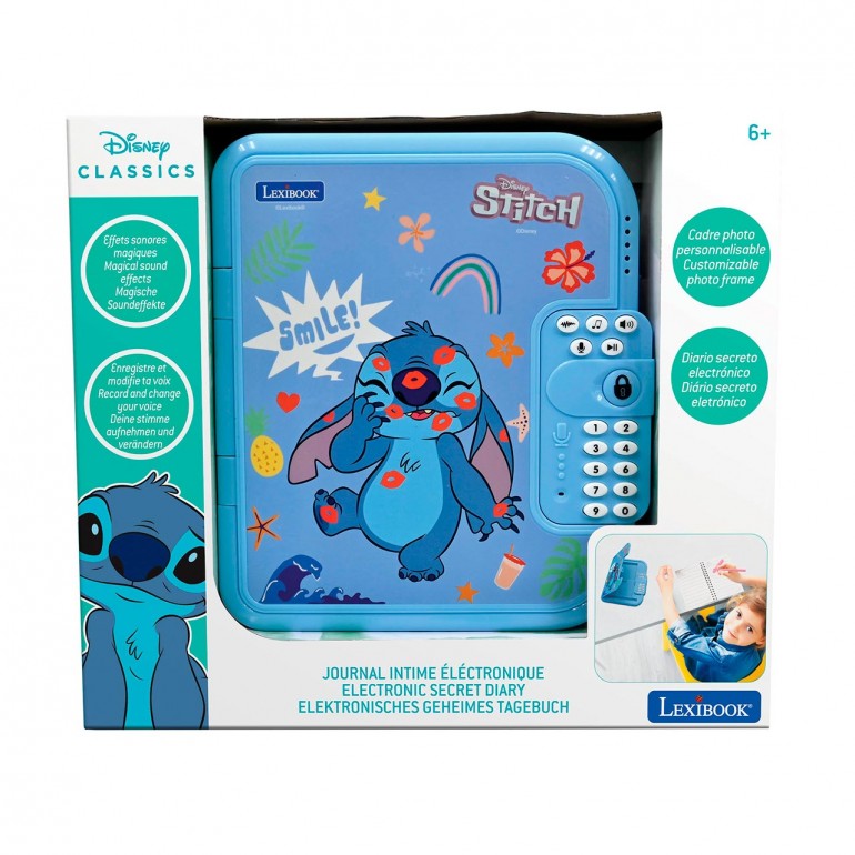 DIARIO SECRETO STITCH C/COMB.