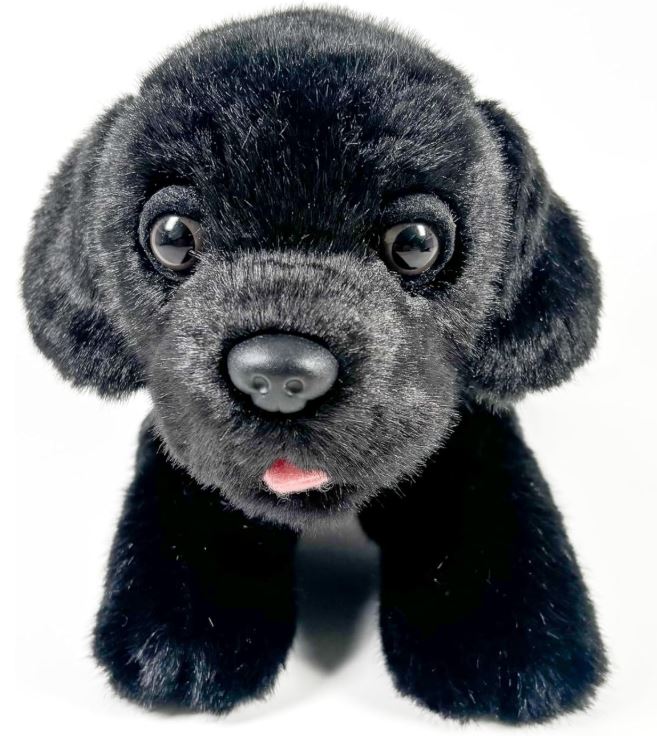 PELUCHE LABRADOR NEGRO 21