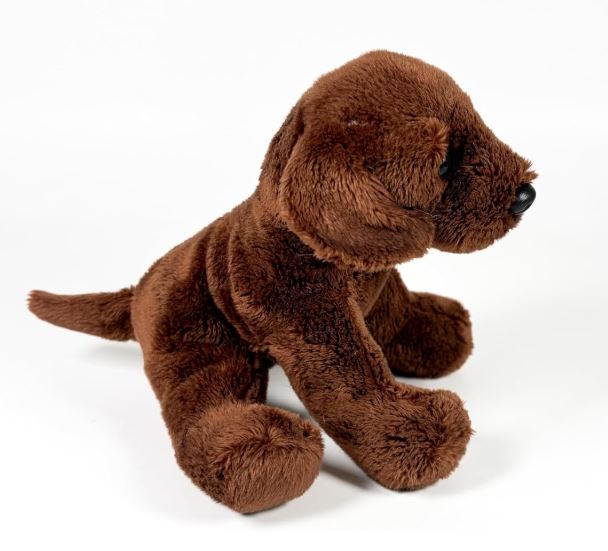 PELUCHE LABRADOR CHOCOLATE 12