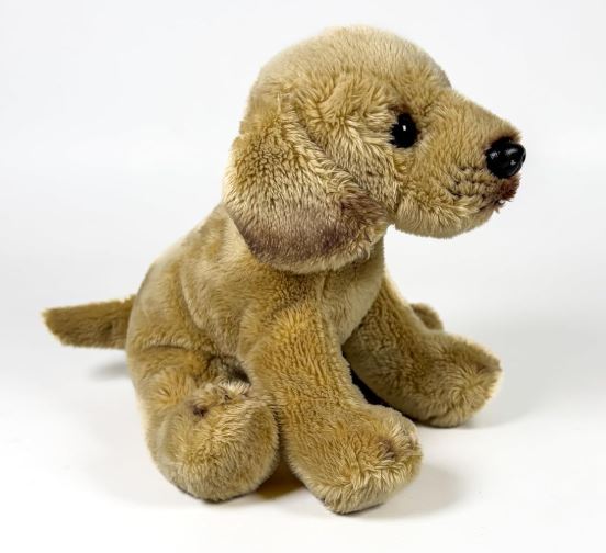 PELUCHE LABRADOR CANELA 12