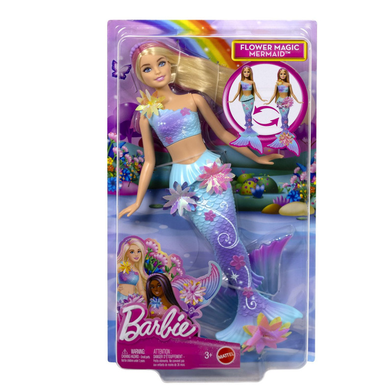 BARBIE SIRENA FLORECE RUBIA