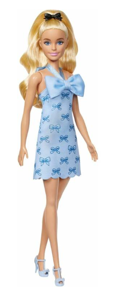 BARBIE FASHION.VEST.LAZO AZUL