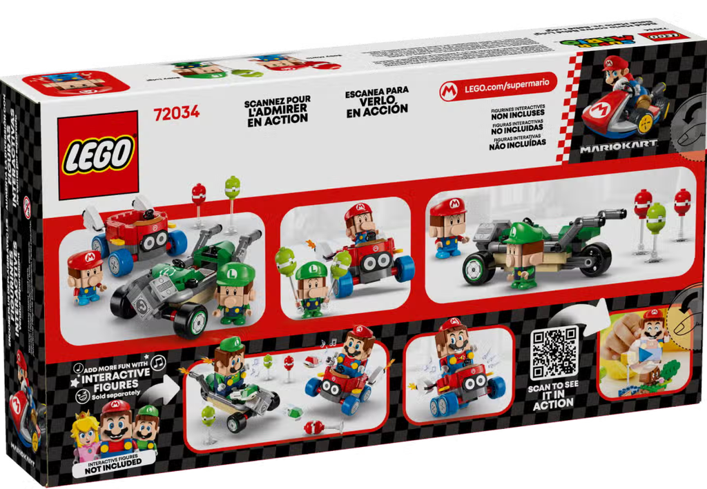 MARIO KART:BEBE MARIO vs.LUIGI