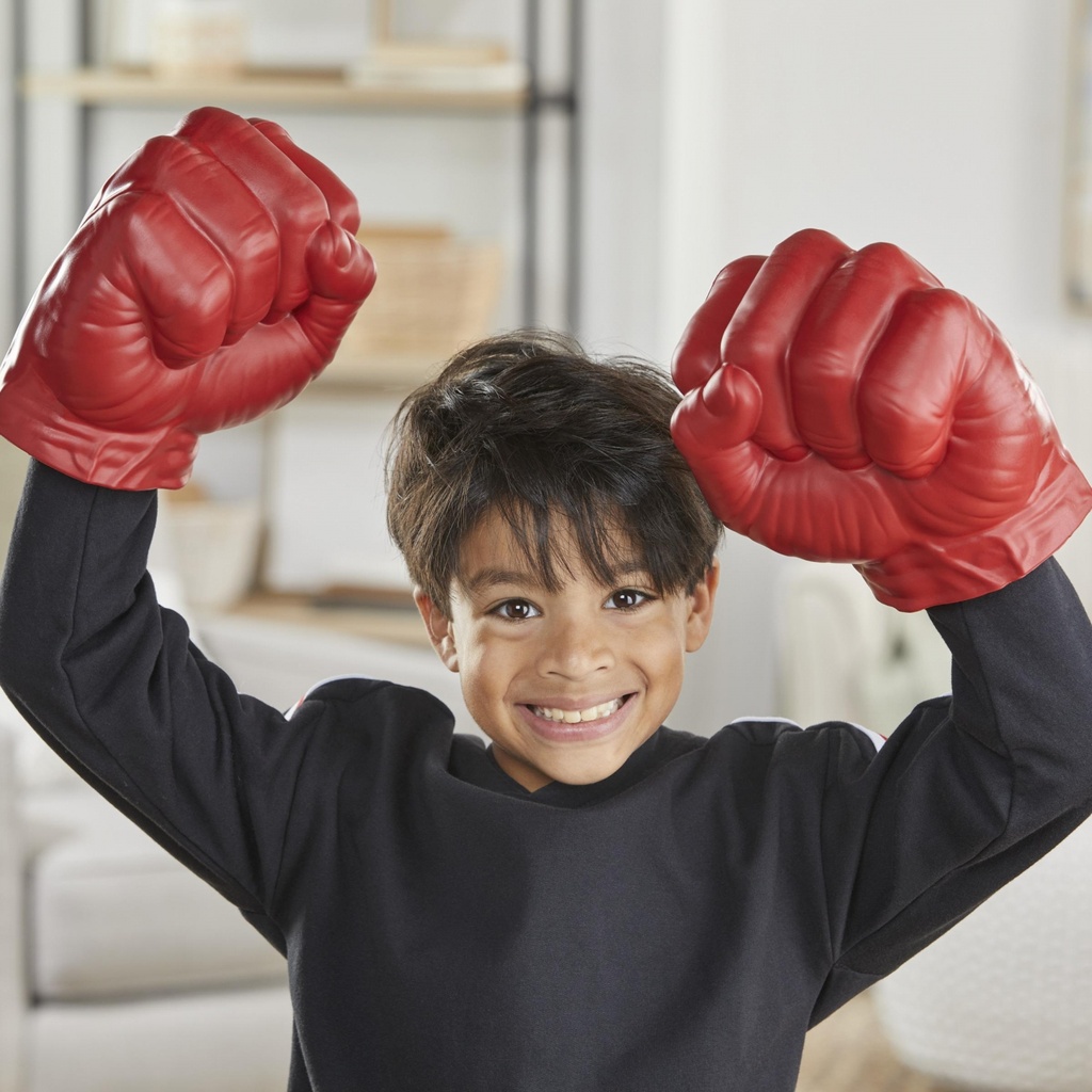 PUÑOS GAMMA HULK ROJO