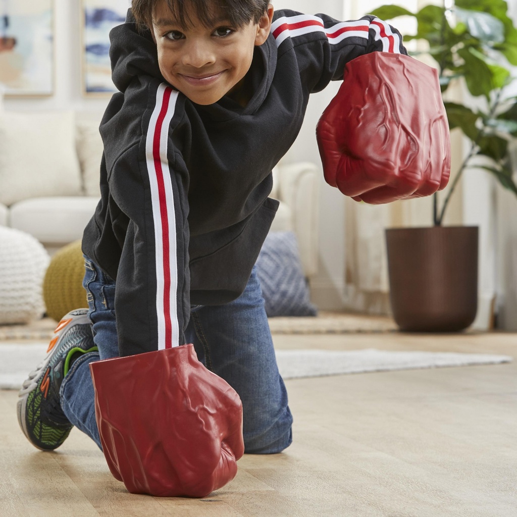 PUÑOS GAMMA HULK ROJO