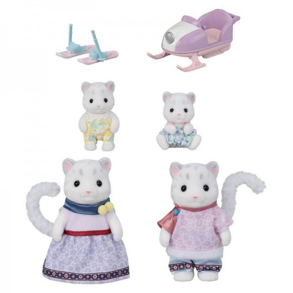 FAMILIA LEOPARDO DE LAS NIEVES