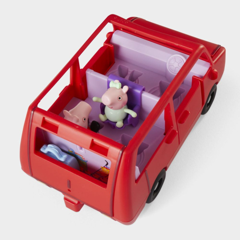 PEPPA PIG AUTO ROJO FAMILIA
