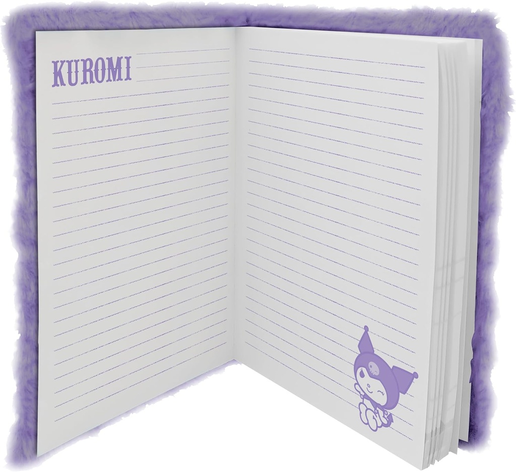 LIBRETA A5 3D PLUSH KUROMI