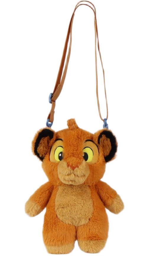 BOLSO PELUCHE REY LEON