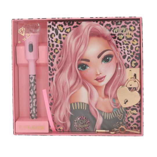 DIARIO C/BOLI SECRETO TOP MODEL