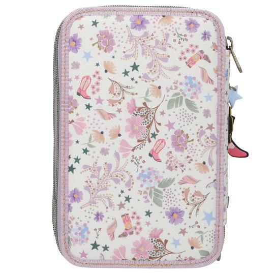 ESTUCHE TRIPLE COWGIRL TOP MODEL