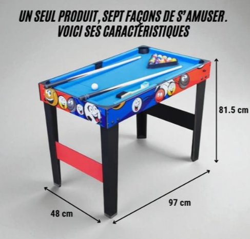 MULTIJUEGOS INFANTIL 7 EN 1