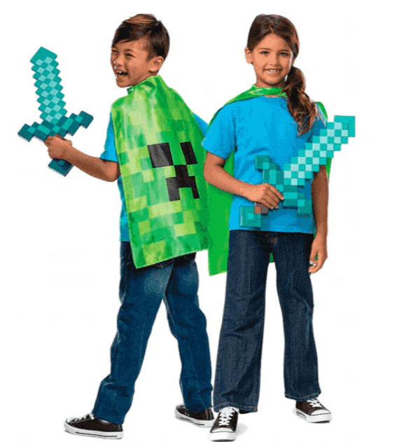 MINECRAFT SET ESPADA + CAPA