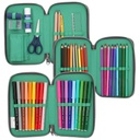 ESTUCHE TRIP.PANTHER VERDE DINO W.