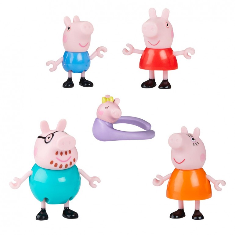 PEPPA PIG Y FAMILIA (PACK 5)