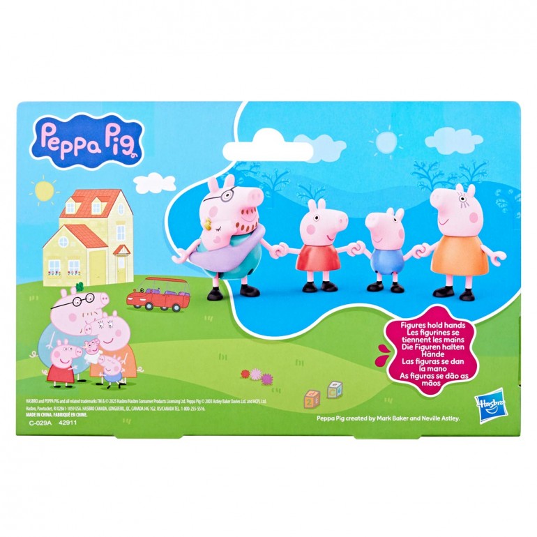 PEPPA PIG Y FAMILIA (PACK 5)