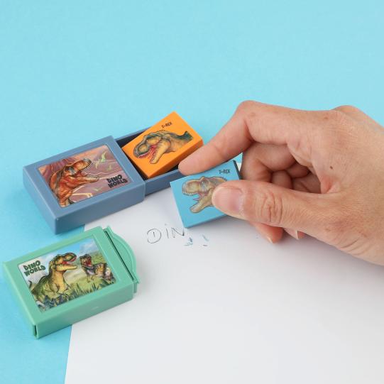 CAJA MAGICA BORRADORES DINO WORLD