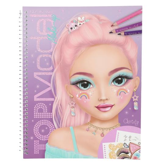 CUADERNO COLOREAR TOP MODEL