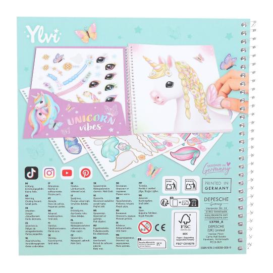 CUADERNO ESPECIAL PEGATINAS YLVI