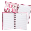 LIBRETA C/BOLIS EL CORAZON PENFECTION