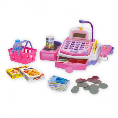 CAJA REGISTRADORA ROSA