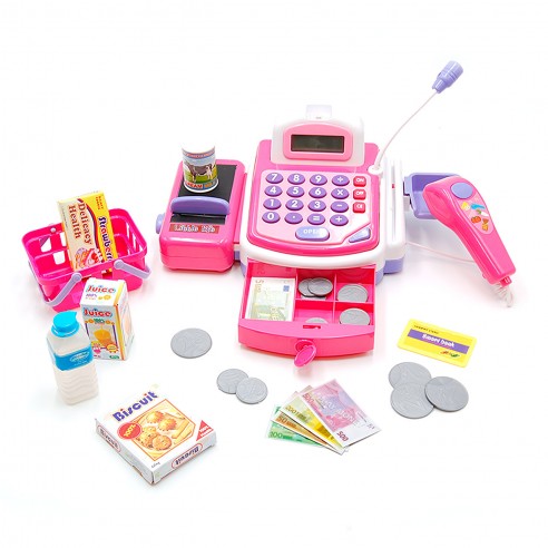 CAJA REGISTRADORA ROSA