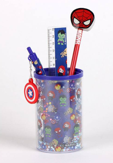 SET PAPELERIA PORTALAP.AVENGERS