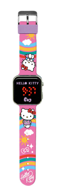 RELOJ LED HELLO KITTY (6X4)