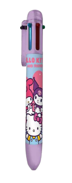BOLIGRAFO 6 COL. HELLO KITTY