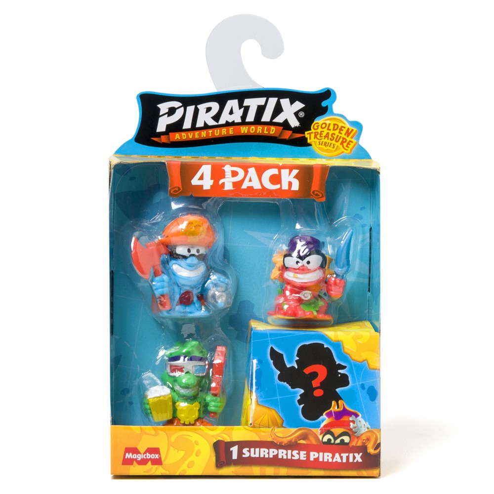 PIRATIX GOLDEN TREAUSRE FOUR PACK