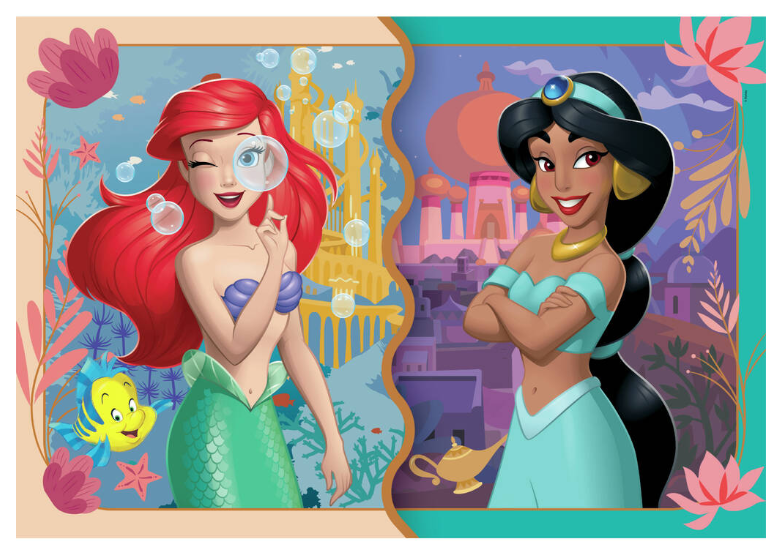 PUZ.2x20 PRINCESAS DISNEY