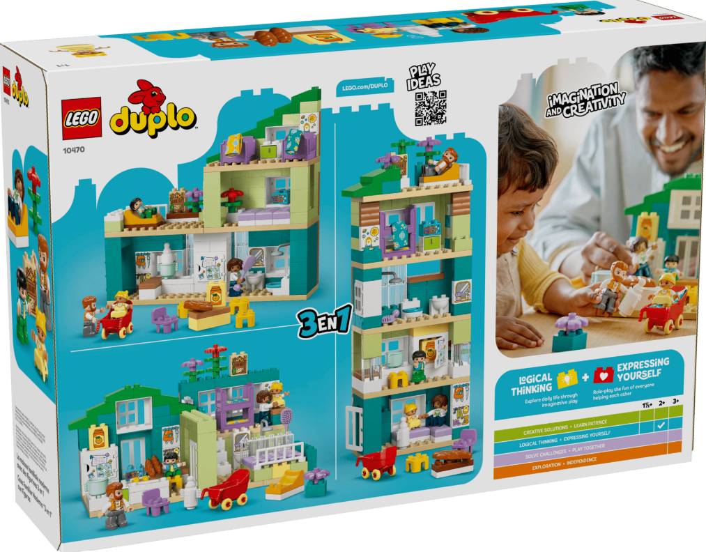 CASA FAMILIAR MODERNA 3 EN 1