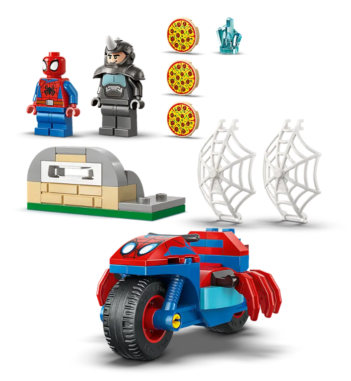 SPIDEY EN SU MOTO vs. RINO