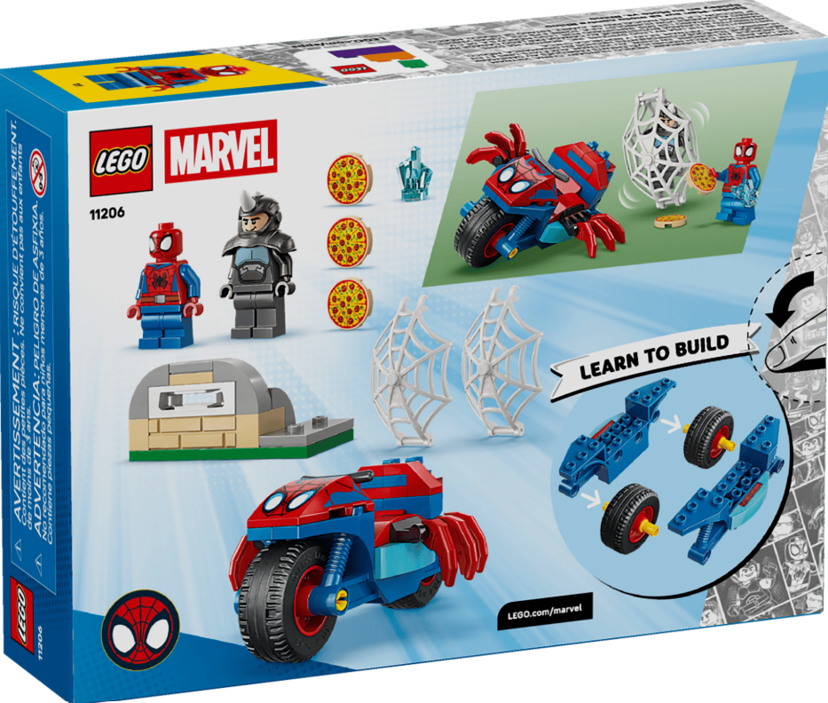 SPIDEY EN SU MOTO vs. RINO