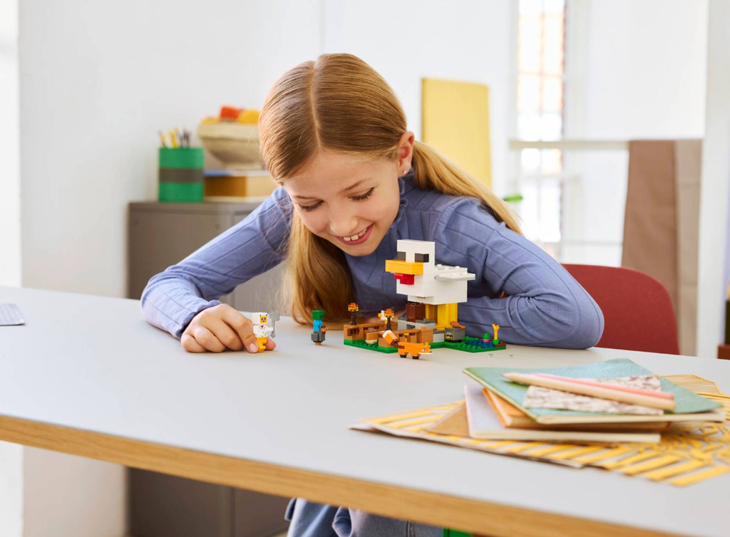 MINECRAFT: GRANJA GALLINAS