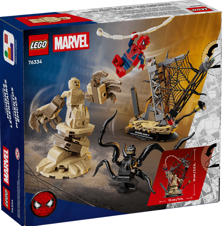 BATALLA SPIDERMAN vs.SANDMAN