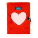 DIARIO+BOLI CORAZON PELUCHE