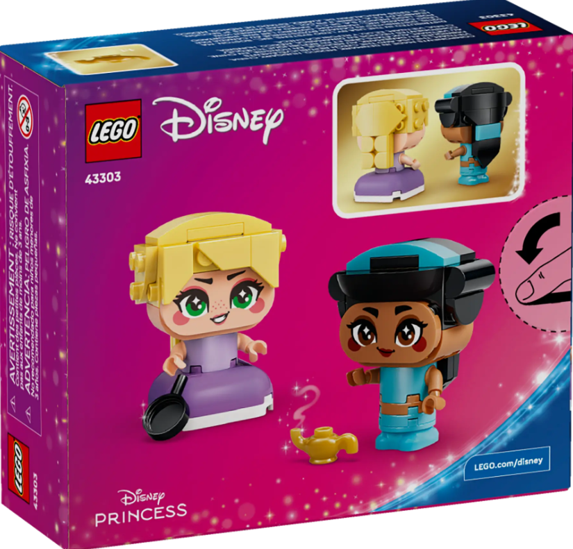 MINI JASMINE Y RAPUNZEL