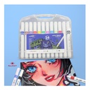 MALETIN ROTULADORES ACRIL.(24)