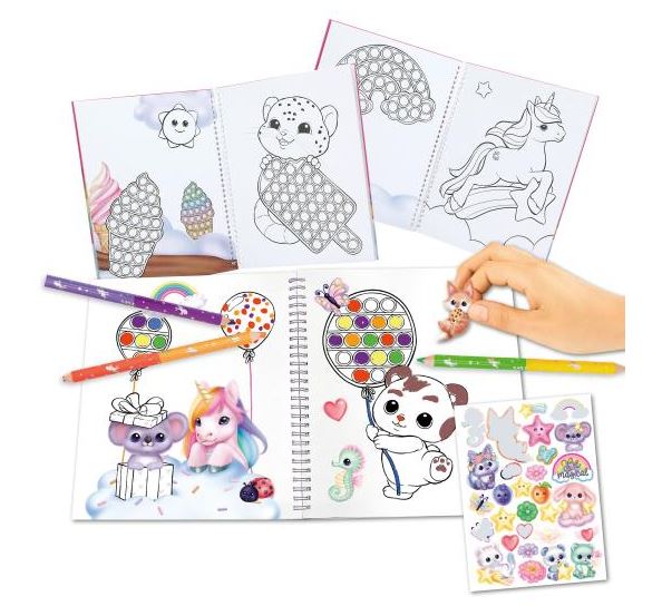 LIBRO P/COLOREAR YLVI POP AND PAINT