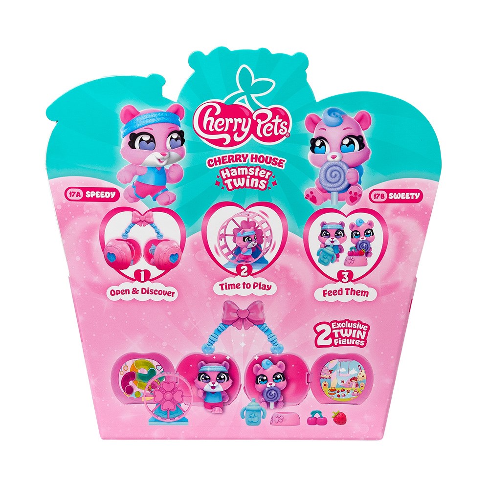 CHERRY PETS HAMSTER TWINS