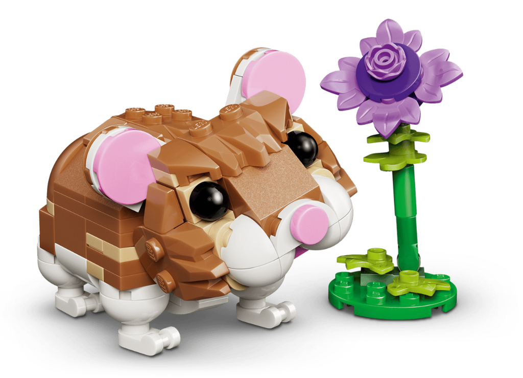 LINDO HAMSTER C/FLOR